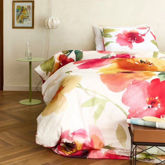 Cinderella Dekbedovertrek Flore - Roze - 140x220 van Cinderella — afbeelding 3
