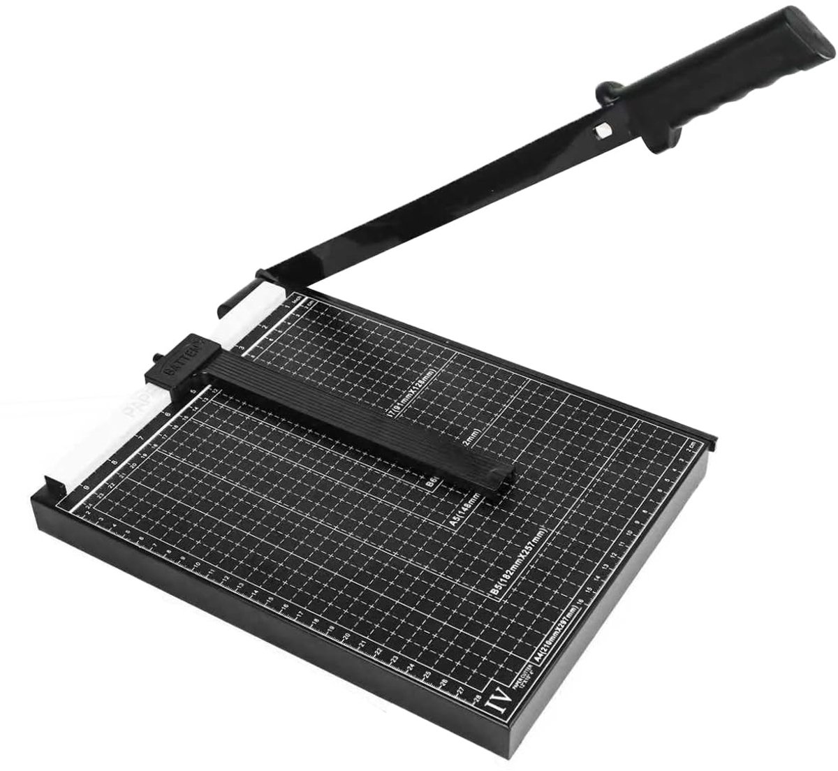 Papiersnijder - Voor Maximaal 8 Vellen Papier - Snijlengte tot 460 mm - Compacte Papiersnijmachine - Veilig Ontwerp zonder Blootliggend Mes