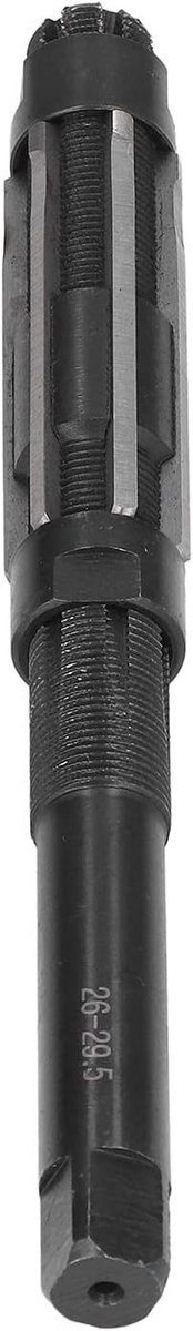 Handmatige Reamer voor Metaalbewerking, 6 Stuks, 9SiCr Stalen Rechte Schacht, 26-29.5mm, Perfect voor Boren en Schuren