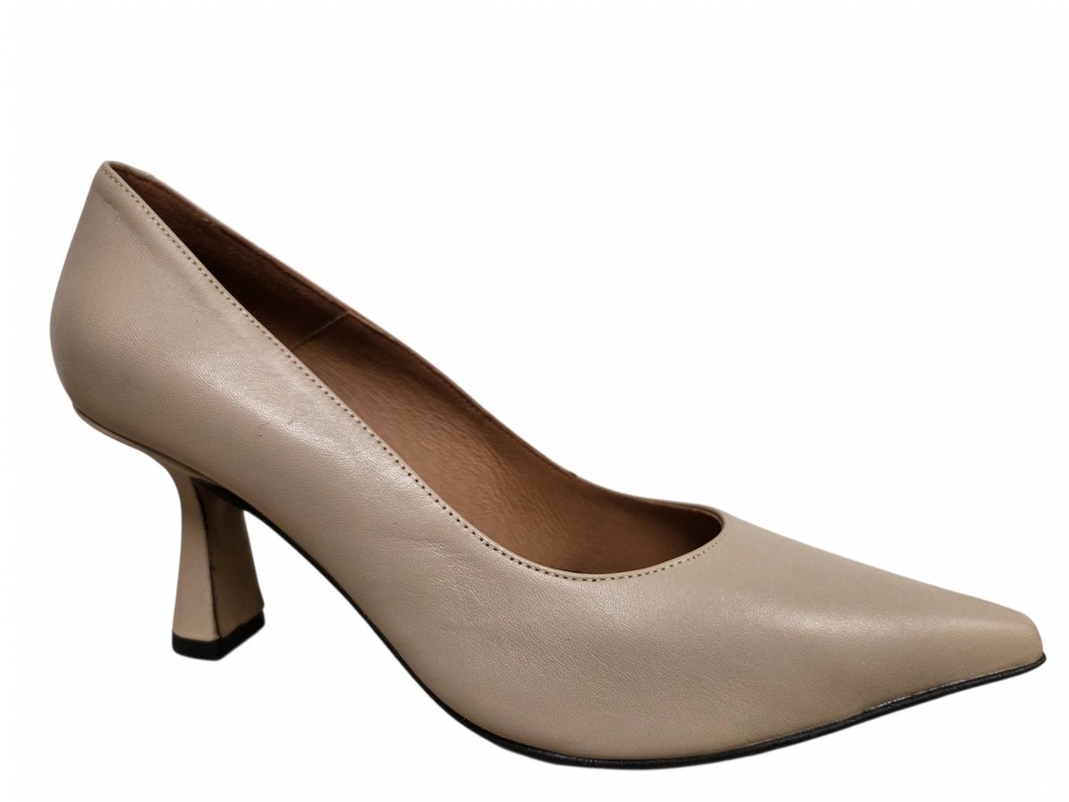 Angel Alarcon 26508 458F Volga Raw Pumps Creme Leer Dames - Creme - 42