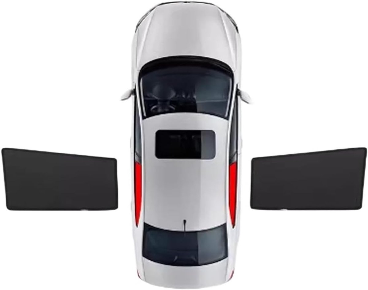 Zijruiten van auto's, voor Mitsubishi Eclipse Cross SUV 2021-2024 zonneschermen met UV-bescherming voor en achterruit,2PC-2