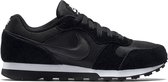 Nike Md Runner 2 Dames Sneakers - Black/Black-White - Maat 8.5