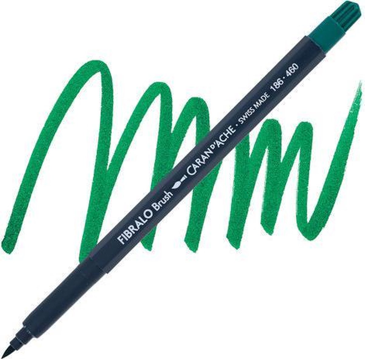 Carandache Fibralo Brush | Peacock Green