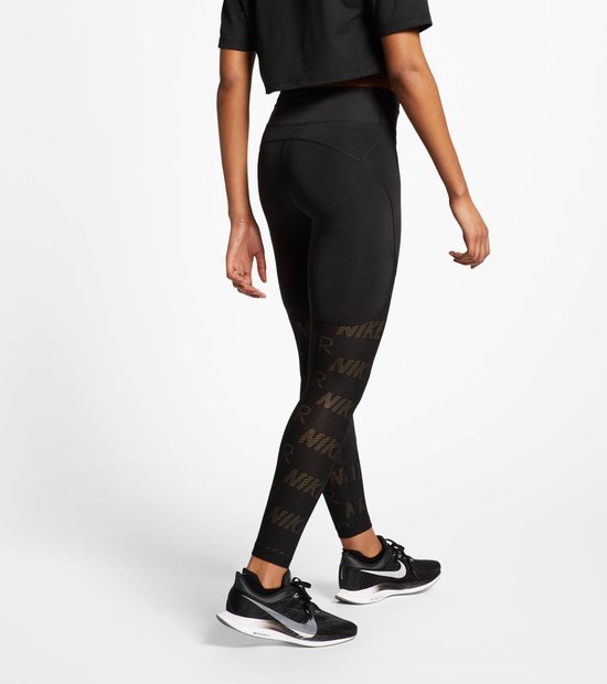 Nike Air 7 8 Tght Sportlegging Dames Black White Maat XS bol
