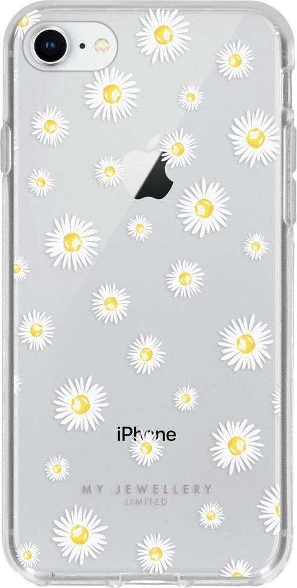 My Jewellery Design Backcover iPhone SE (2020) / 8 / 7 / 6(s) - Madeliefjes | bol.com