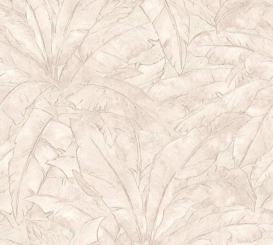 BEIGE FEUILLES WALLPAPER - AS Creation Metropolitan Stories 369272