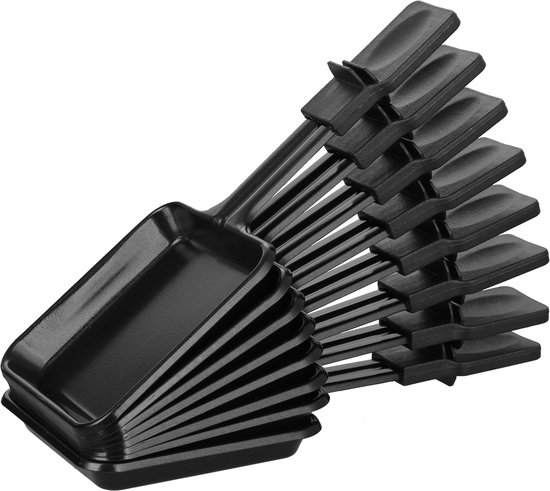 Blokker Raclettegrill - Gourmetset - 8 pannetjes - Indicatielampje - Regelbare thermostaat - ILAG coating - Aluminium grill - 8 spatels - Antislip voetjes - 1400W - RG-131425.1 Zwart — afbeelding 4