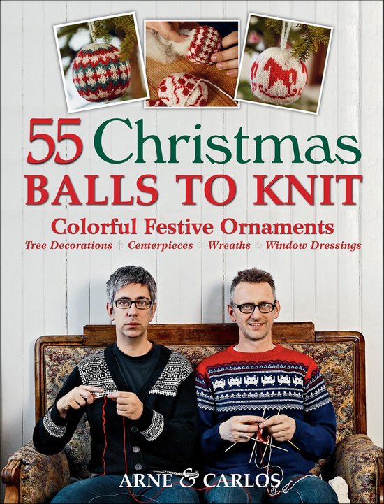55 Christmas Balls to Knit - cover
