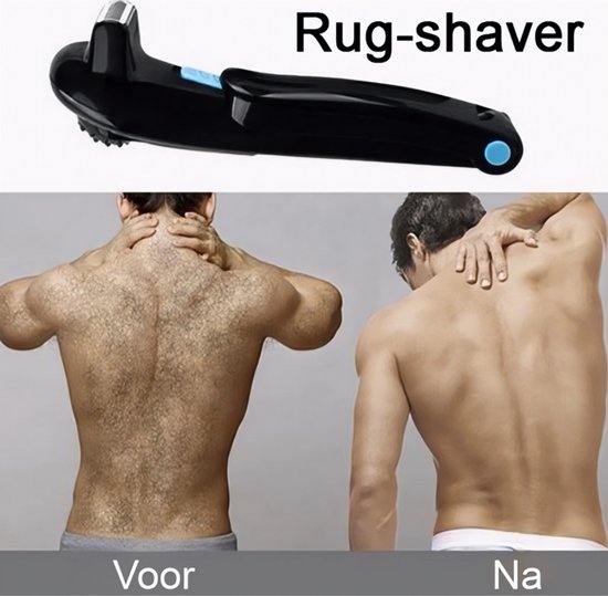 Elektrisch Rug Scheerapparaat Oplaadbaar met Lange Steel - Elektrisch - €84,95