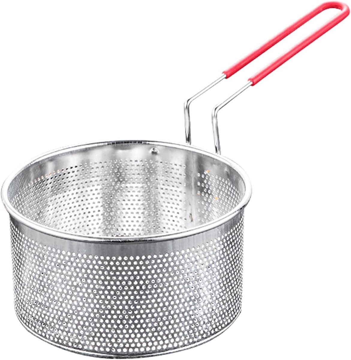 Stunq® Duurzame RVS Frituurmand met Ergonomisch Handvat - 18 cm