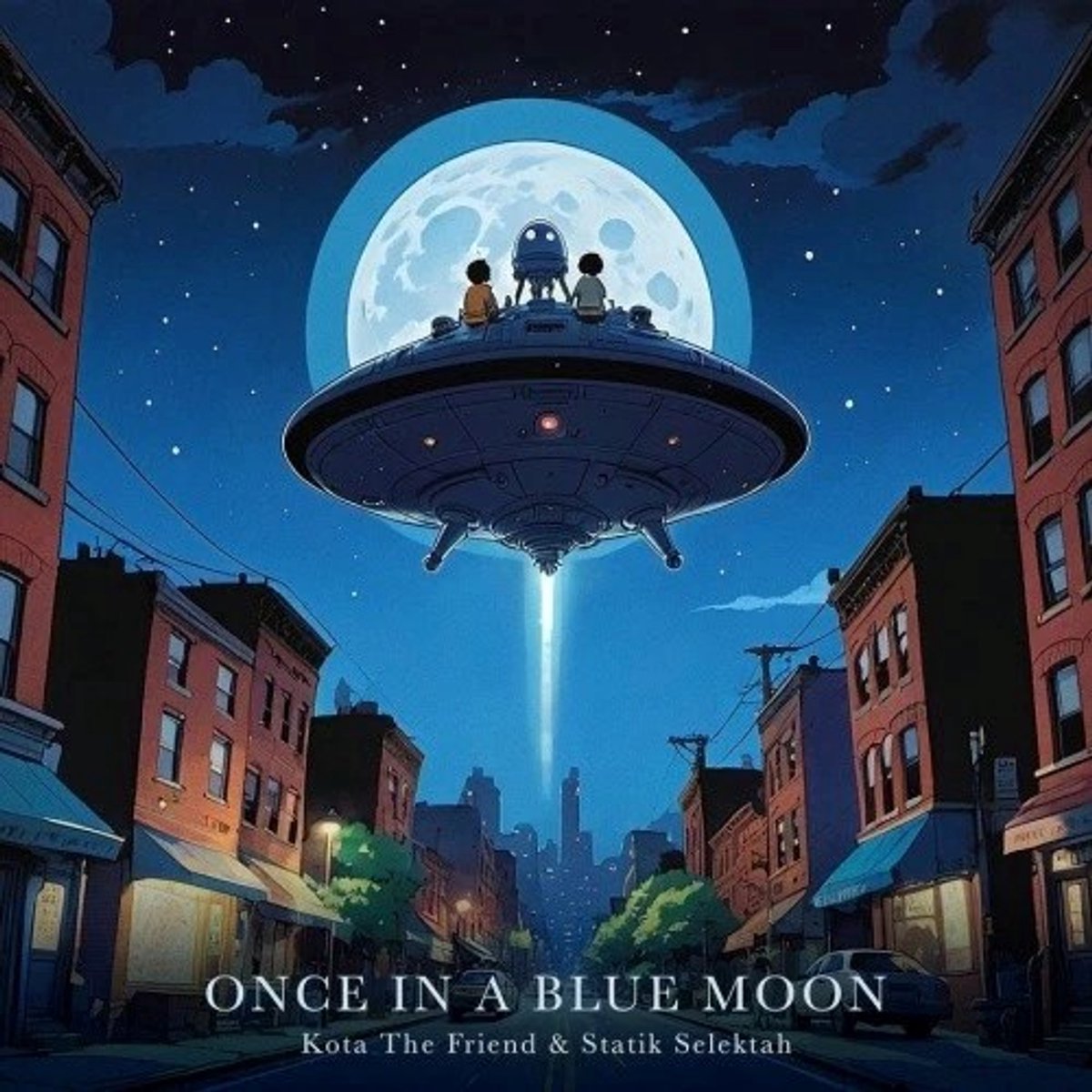 Kota The Friend & Statik Selektah - Once In A Blue Moon (LP)