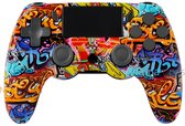 Namajunas - Draadloze Controller geschikt voor PS4/Pro/Slim/PC - Bluetooth gamepad - Geschikt voor Playstation 4 -Zes-assige sensor - LED-lichtbalk en touchscreen-functionaliteit - Audio Jack Input - Gaming Accesoires