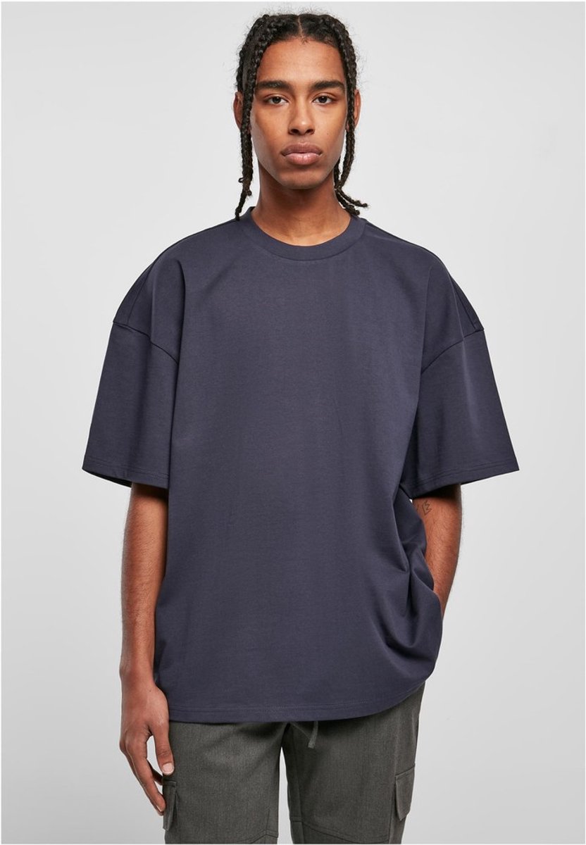 Urban Classics Ultra Heavy Oversized Heren Tshirt 5XL Donkerblauw