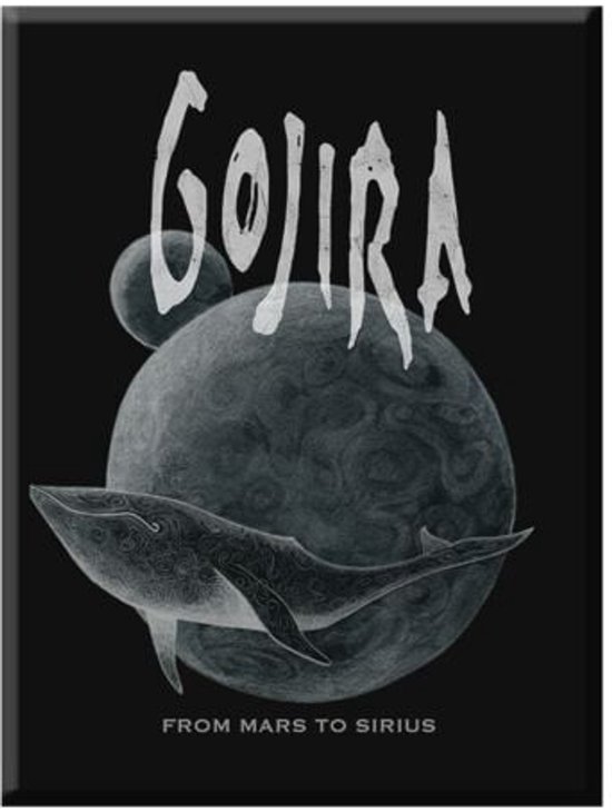 Aimant de réfrigérateur unisexe Gojira From Mars to Sirius - Neutre - Standard