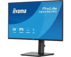 iiyama ProLite XB2496HSC-B1 - 24 inch - Full HD - IPS - USB-Hub (2x) - Verstelbaar - USB-C (65 watt)