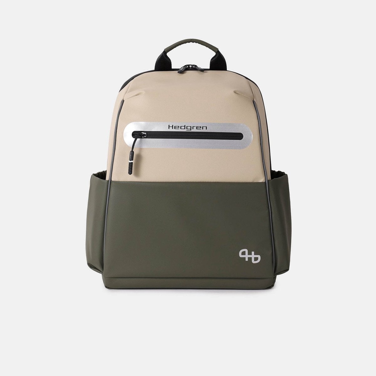 Hedgren Rim Rugzak 14 inch met RFID-bescherming – Waterafstotend – Beige-Olive