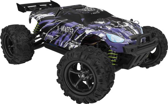 Overmax X-Monster 3.0 & 3.5 – Carrosserie pour voiture RC, capot de rechange pour monster truck, look renouvelé, durable et léger, installation facile, personnalisez votre RC, idéale pour courses et cascades tout-terrain