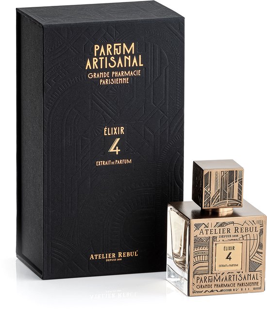 Atelier Rebul No.4 Elixir Artisanal - Parfum (100 ml) - Bergamot, Roos & Pompelmoes - Bloemige & Citrus Geur
