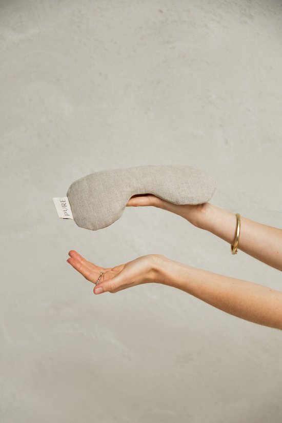 Oogkussen hennep lavendel gevormd eco - Pure van Yogi & Yogini — afbeelding 4
