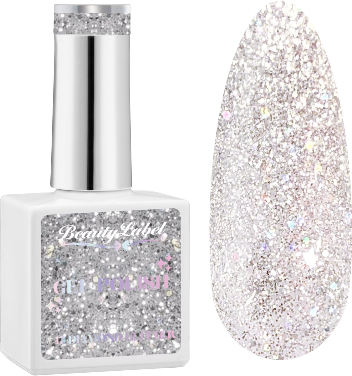 Beauty Label - Gelpolish 15ml - #17 Diamond Glitter