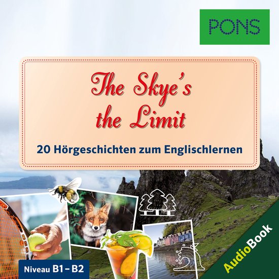 PONS Hörbuch Englisch: The Skye's the Limit - cover