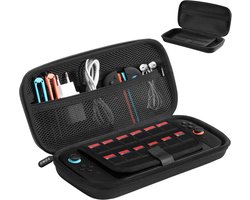 YONO Case geschikt voor Nintendo Switch 2 - Beschermhoes - Hoesje met Opbergvak voor Games en Accessoires - Zwart
