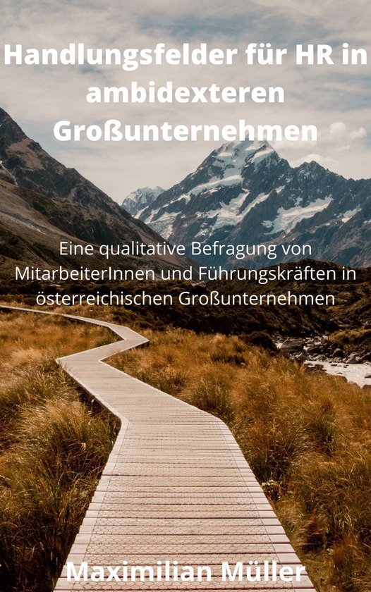 Handlungsfelder für HR in ambidexteren Großunternehmen - cover