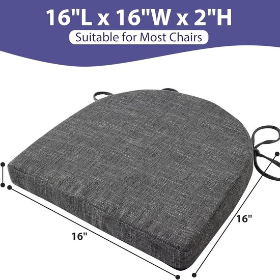 vidaXL Zitkussens 4 pcs Donkergrijs 40 x 40 cm Microvezel Stof
