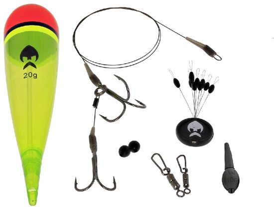 Sert Ligne Montée Brochet – 20g – CL35 – BL Acier 7kg – H1/0 – Equipement Pêche Sportive SEPAH0703-20G