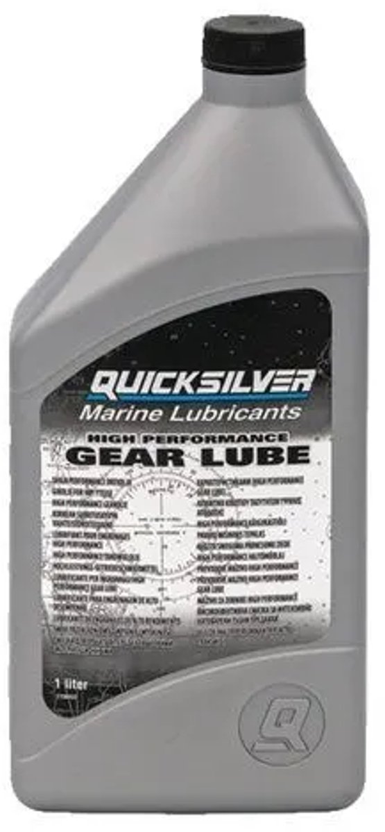 Quicksilver High performance staartstuk olie 1L - SAE90 - 8M0219575