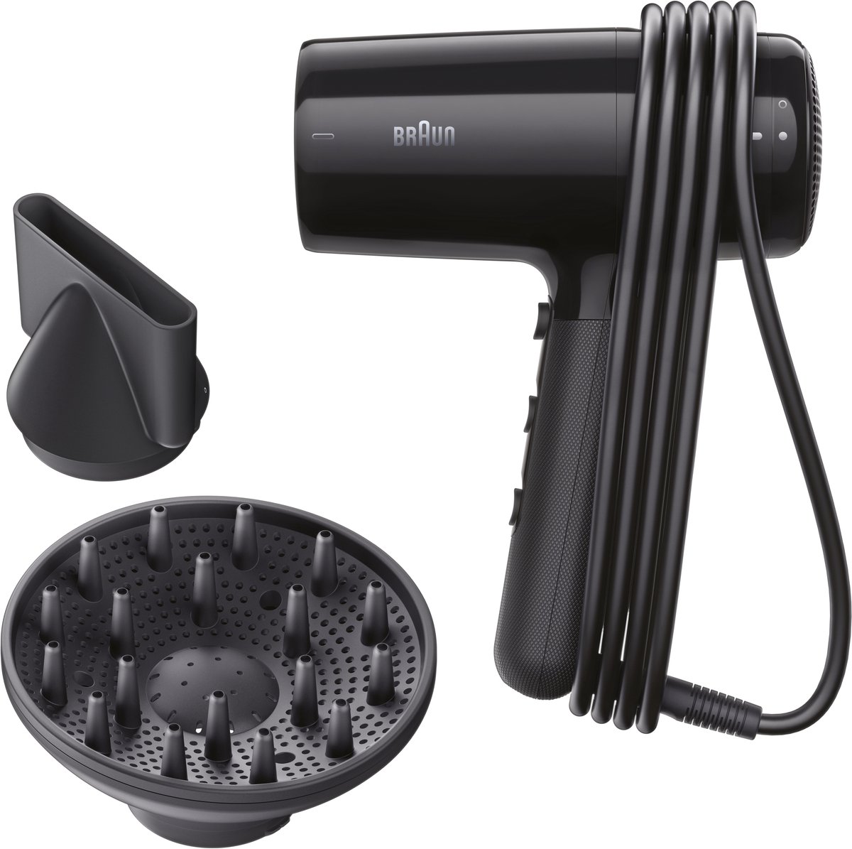 Braun HD2.15 Föhn BRHD215E - Krachtige Föhn met Diffuser en - Braun - €34,80