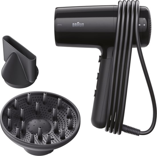 Braun HD2.15 Föhn BRHD215E - Krachtige Föhn met Diffuser en - Braun - €34,80