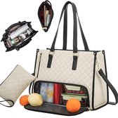 INSMEER Lunch Tote Bag für Frauen, 2 in 1 Tote Bag mit Lunch
