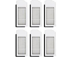 6 Stuks Filters geschikt voor Ecovacs N20 PRO/FAMILY - Stofzuiger onderdeel - Stofzuigerfilters