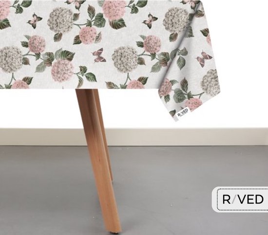 Nappe Raved Hortensia 140 cm x 220 cm - Violet - PVC - Lavable