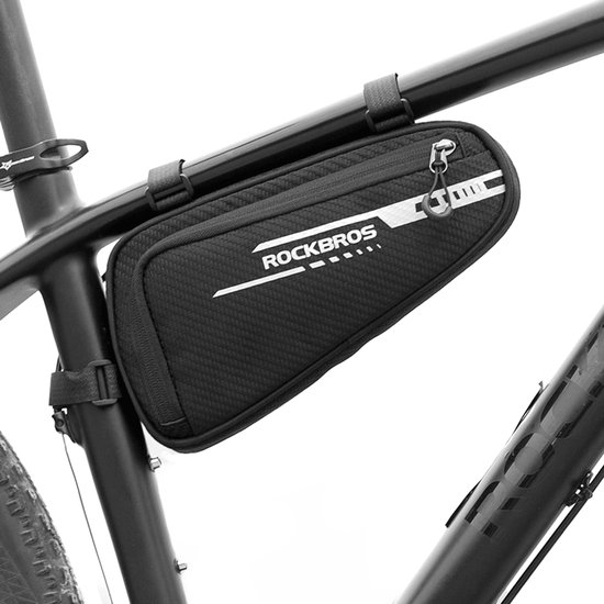 ROCKBROS Stuurtas Voor Fiets – Ca. 1,5 Liter, Waterafstotend, Reflecterend, EVA Anti-vervorming – Voor MTB, Racefiets, Citybike (5 Kleuren) 3 miniatura