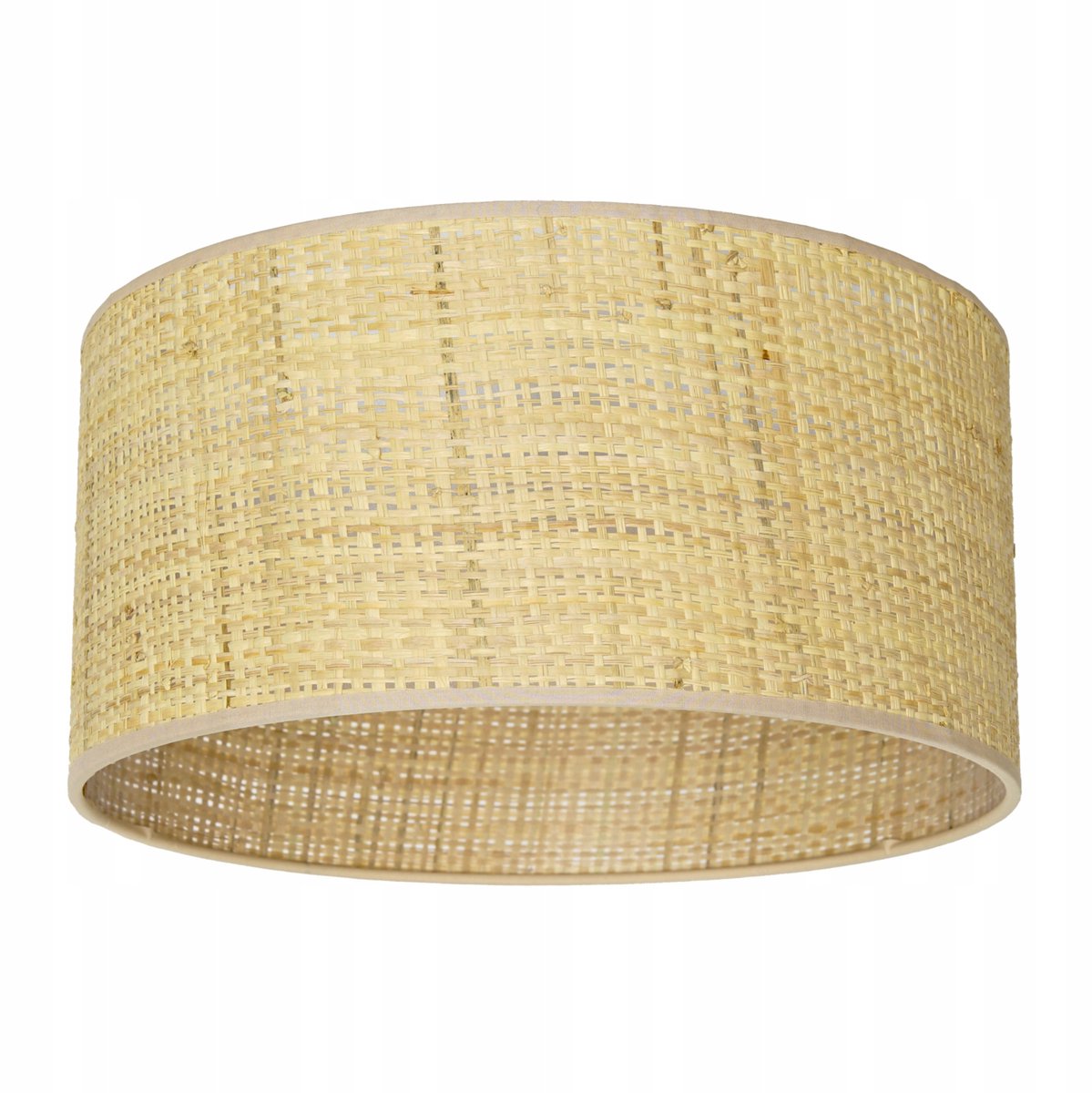 Rotan Cillinder Lampenkap 30cm E27 - Handgemact in Nederland
