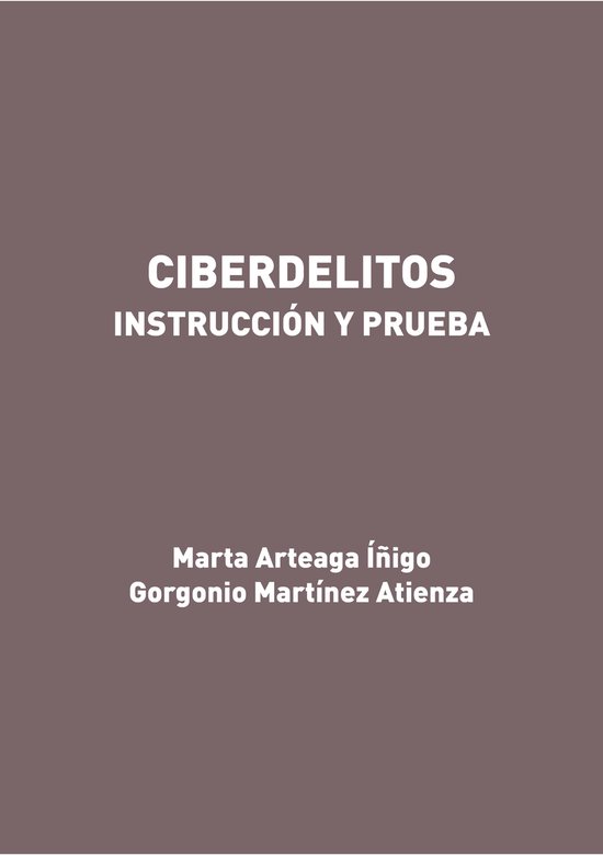Ciberdelitos. Instrucción y prueba - cover
