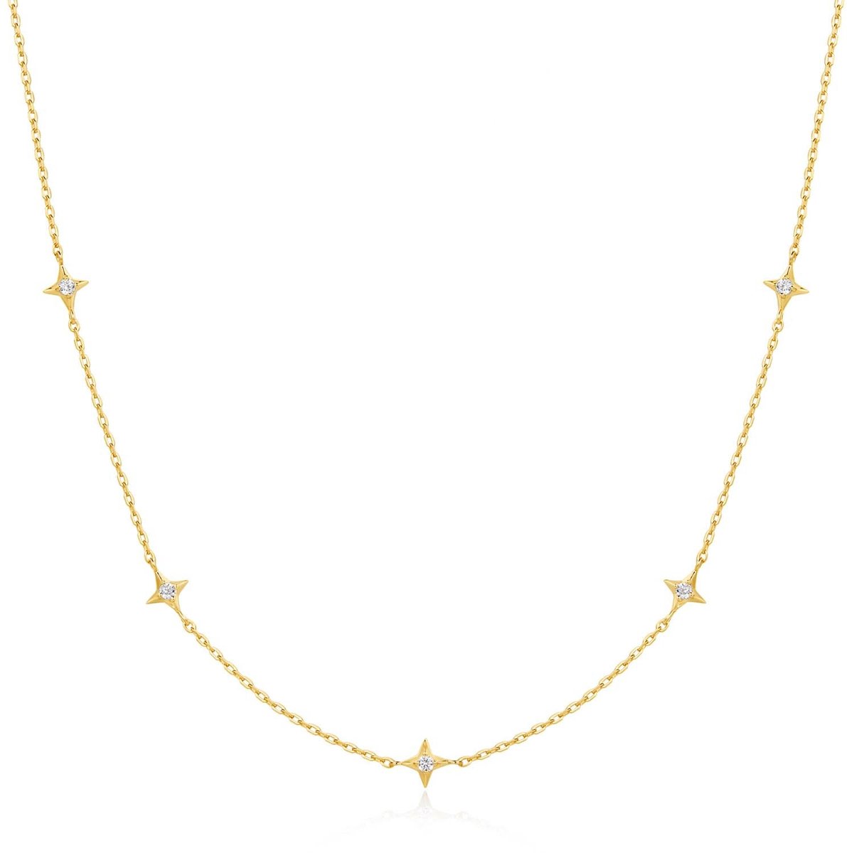 Ania Haie AH N061-04G Dusk Divas Dames Ketting - Collier