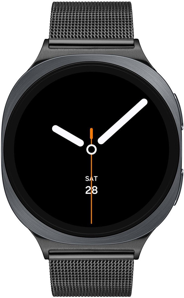 Samsung Special Edition Galaxy Watch 8 LTE Grijs/Zwart Mesh 44mm