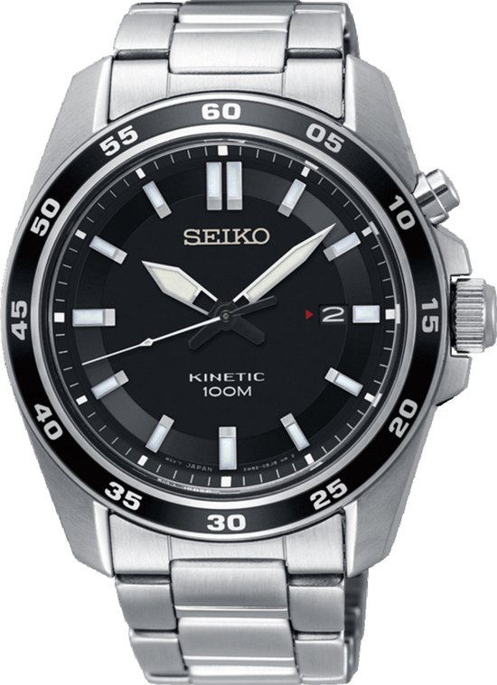 Seiko Kinetic SKA785P1 - Homme - Montre - 42,6 mm