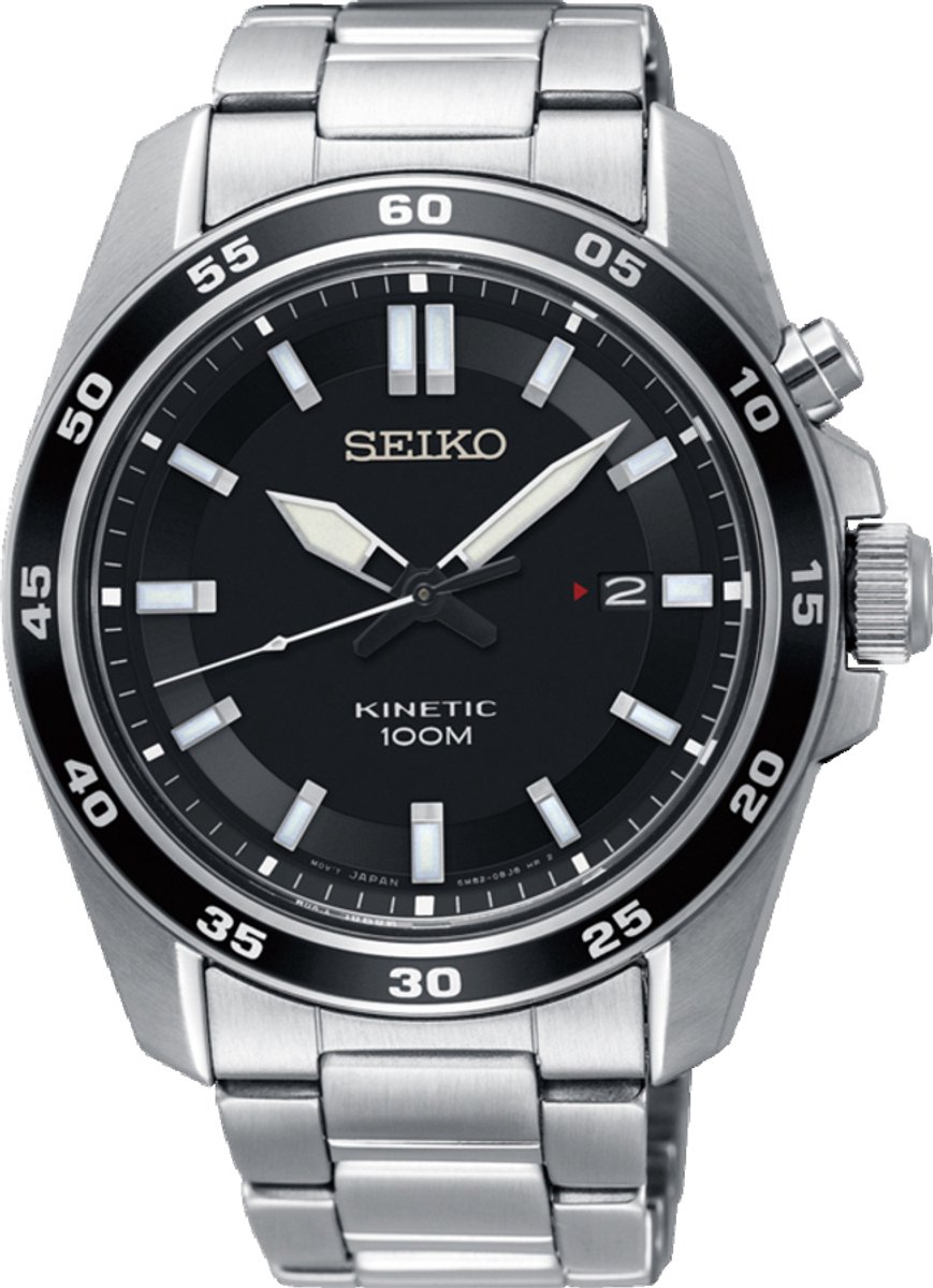 Seiko Kinetic SKA785P1 - Heren - Horloge - 42 mm