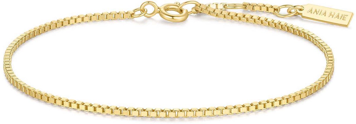 Ania Haie AH B068-01G Lady Cozy Dames Armband - Schakelarmband