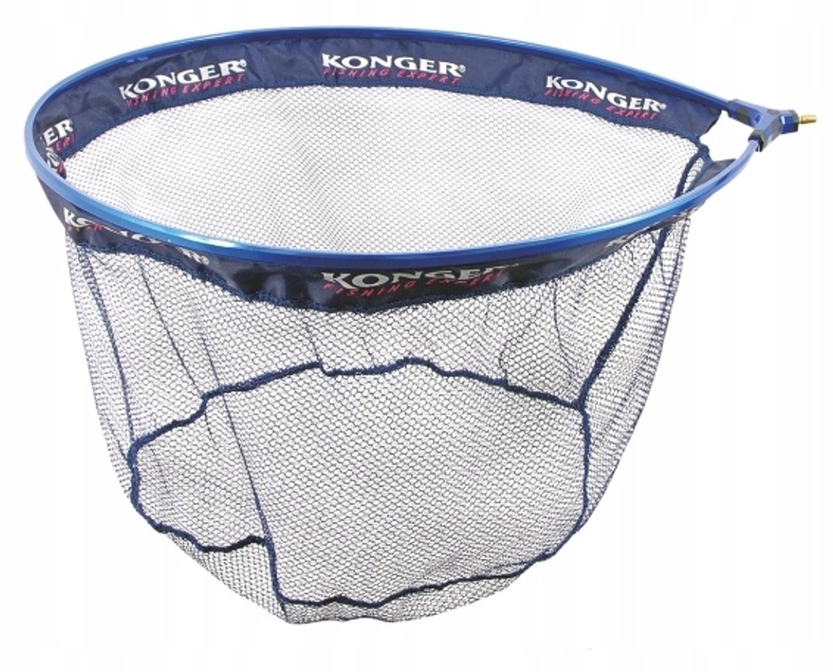 Konger Netkop 50x60cm Blauw - Visnet voor Vissen