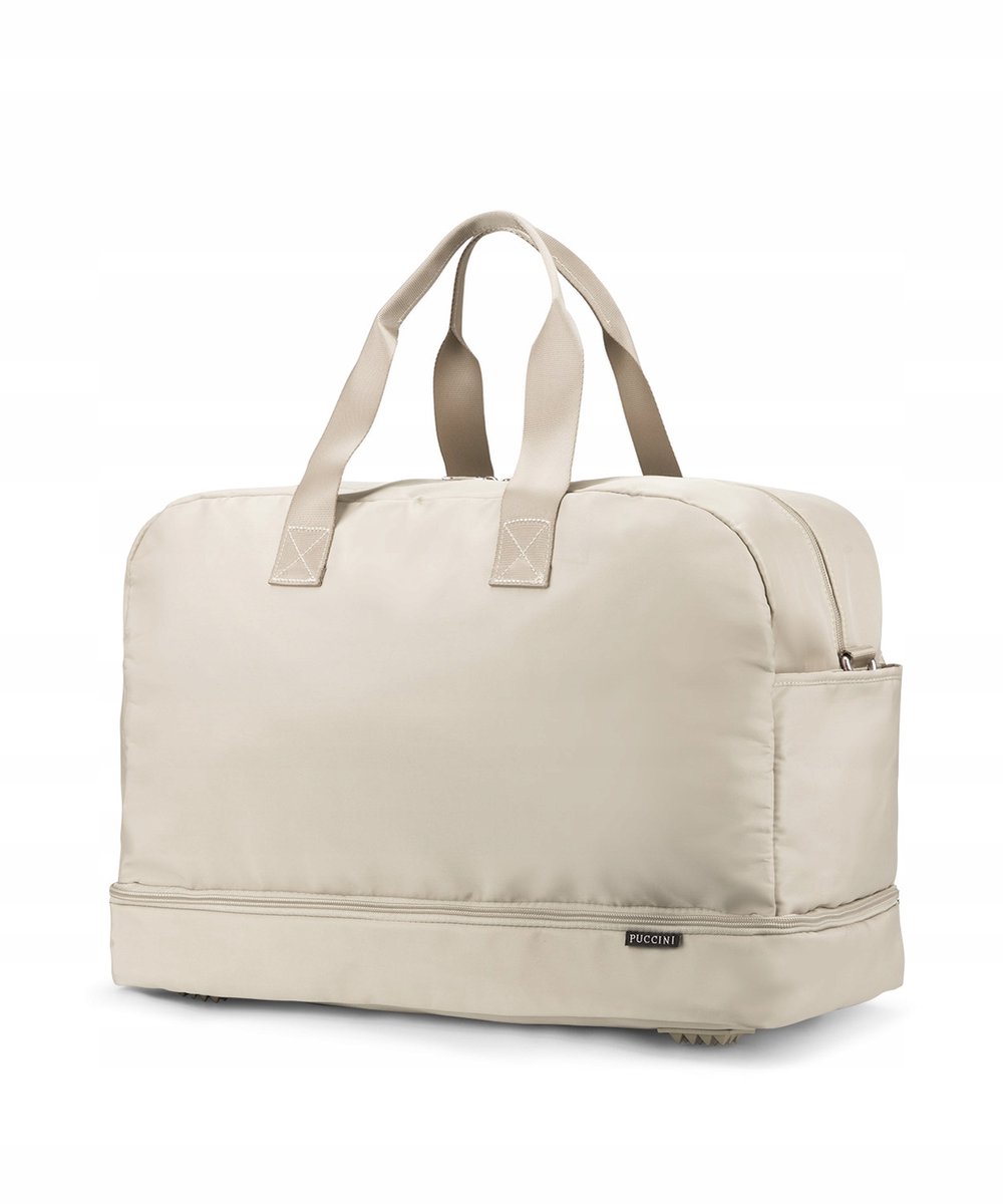 Puccini Sporttas TM242-6A - Beige, Waterafstotend, 24L