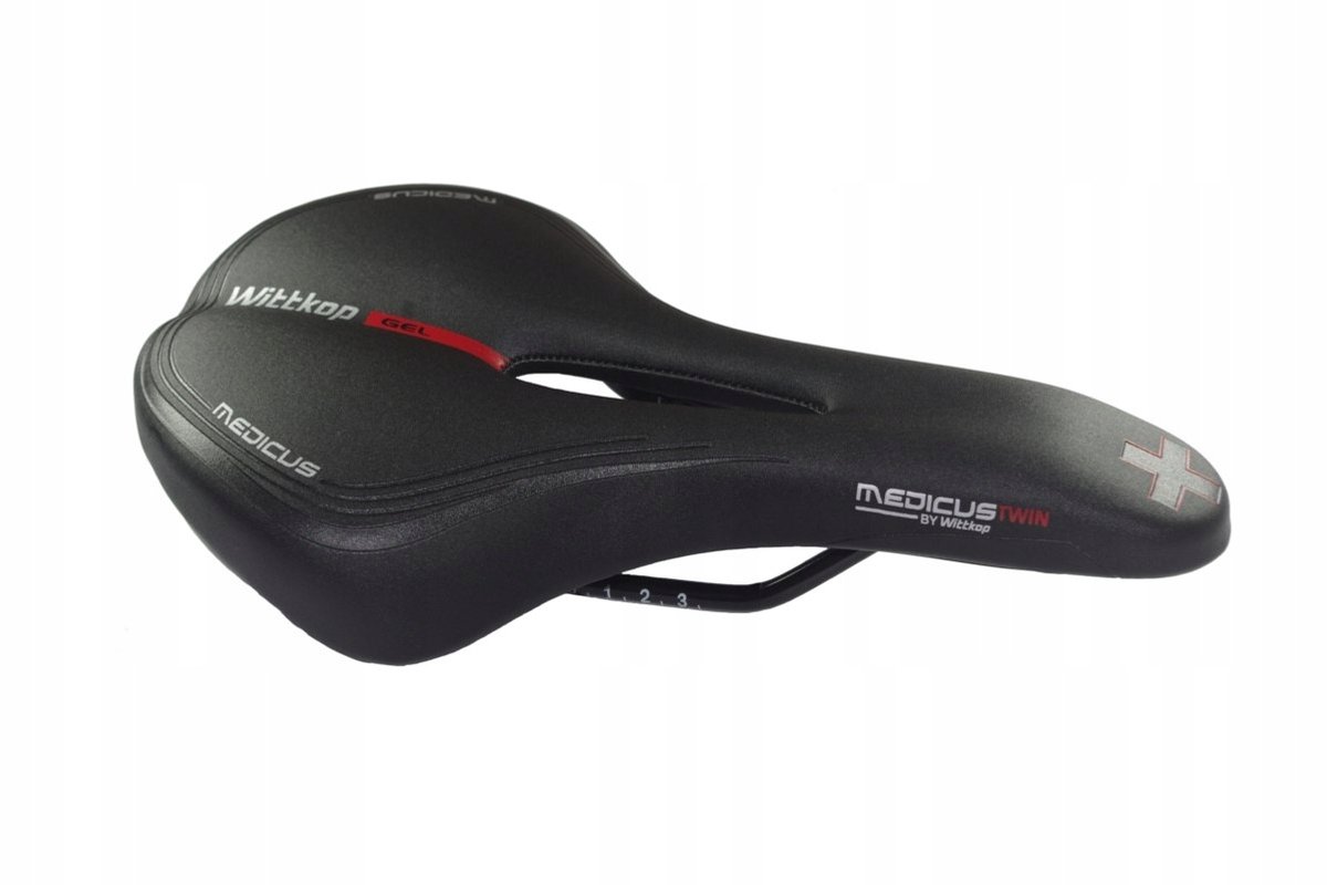 Wittkop Medicus Twin 4.0 Race Zadel - Comfortabele Trekking Zadel
