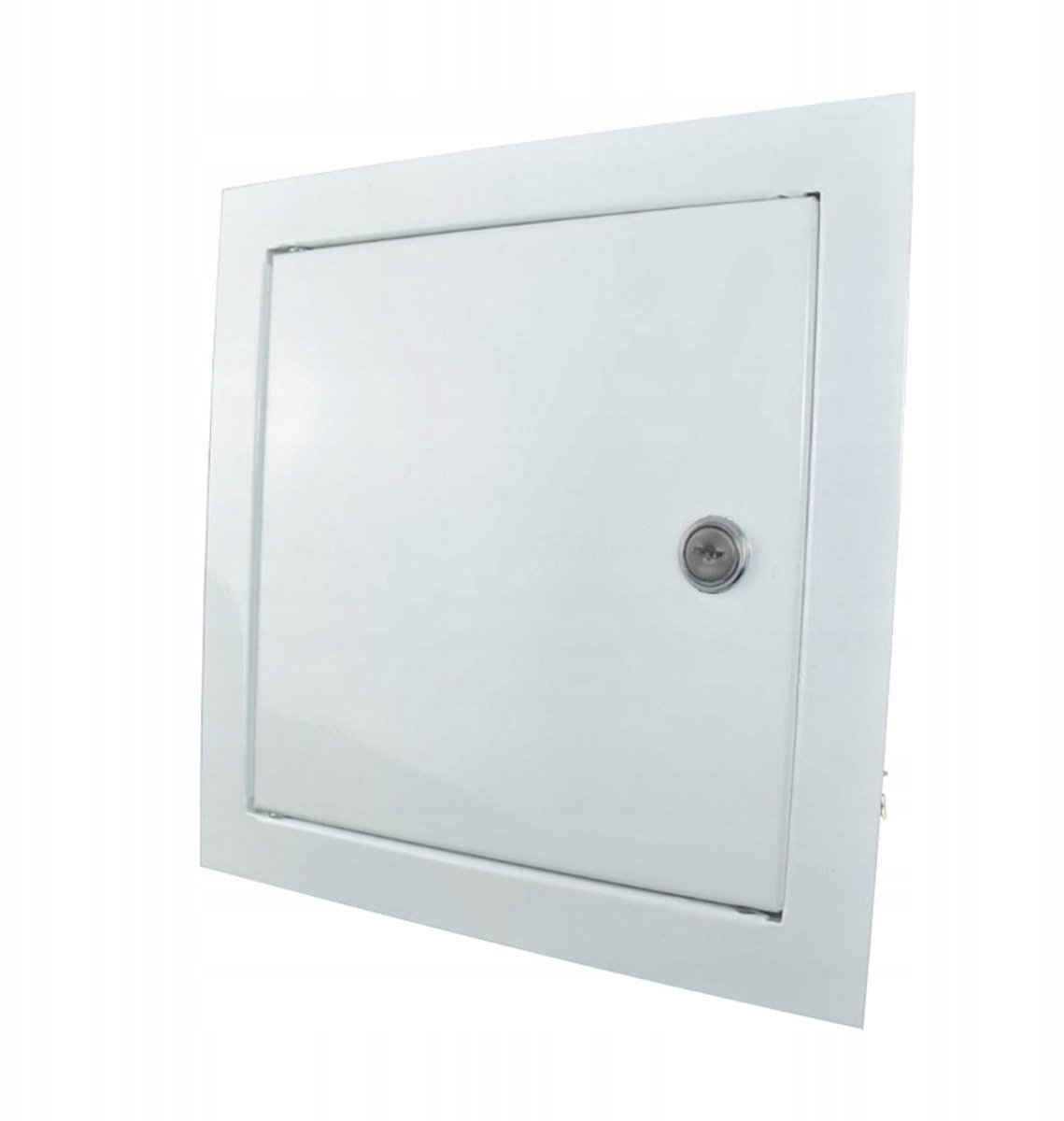 Dospel Magnat Inspectie Luik Metaal 200x250mm Wit Met Slot