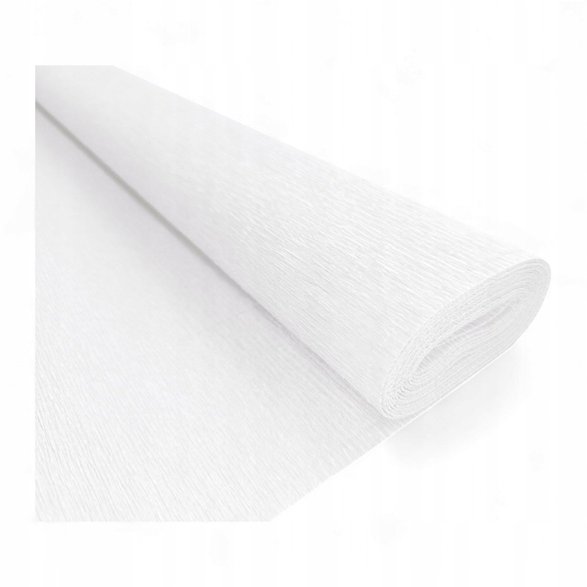 Interdruk Kreppapier Wit 200x50cm - Ambachtelijk & Decoratief