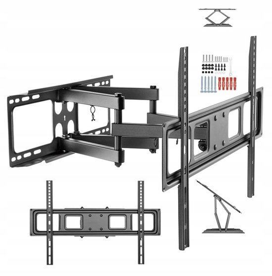 my wall HP43L Draaibare tv-muurbeugel tot 100 inch, zwenkbaar voor 109