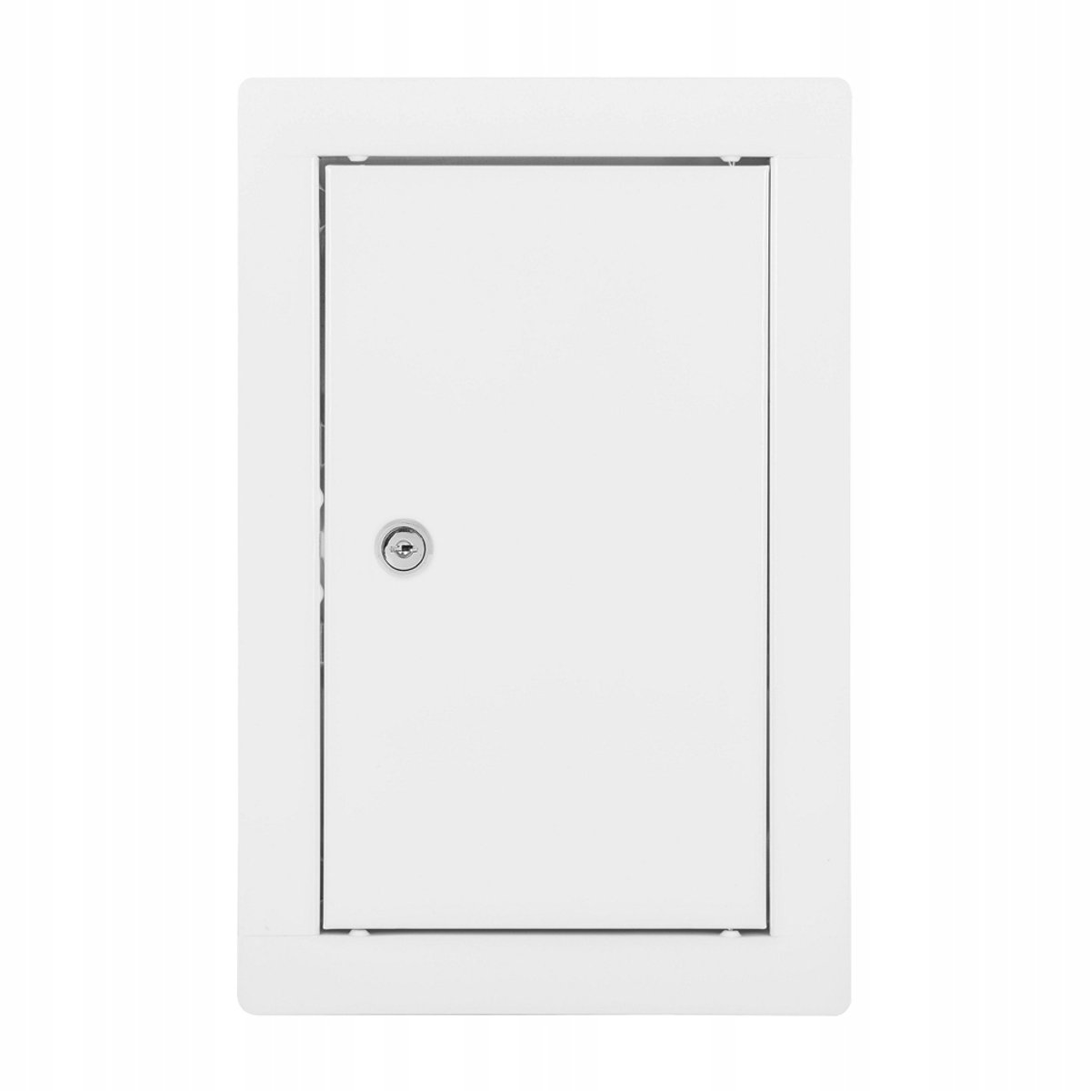 Metalen Inspectieluik Wit 20x30 cm met Slot